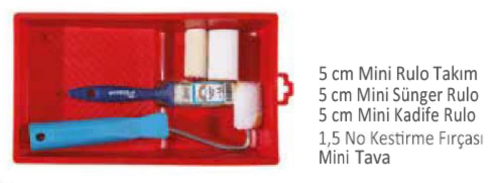 Picasso 5 Cm Extra Tavali Mini Set